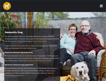 Tablet Screenshot of dementiadog.org